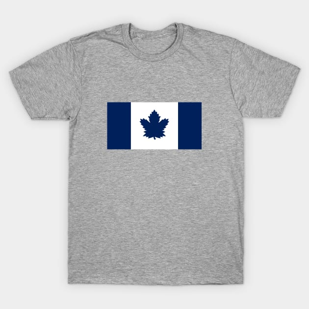 Toronto Maple Leaf Flag T-Shirt by phneep